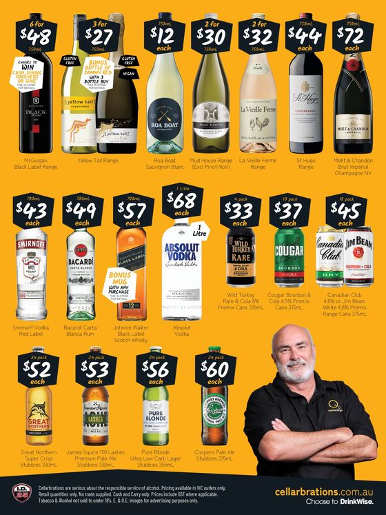 Cellarbrations catalogue in Deniliquin NSW | Good Shout! 22/04 | 22/04/2024 - 05/05/2024