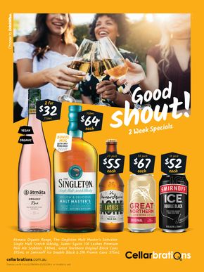 Groceries offers in Katherine NT | Good Shout! 22/04 in Cellarbrations | 22/04/2024 - 05/05/2024