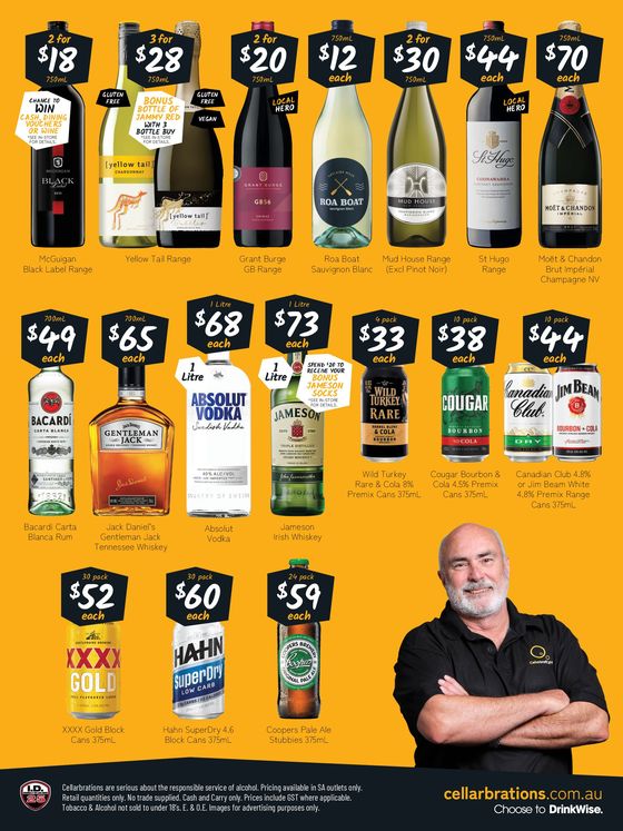 Cellarbrations catalogue in Enfield VIC | Good Shout! 22/04 | 22/04/2024 - 05/05/2024