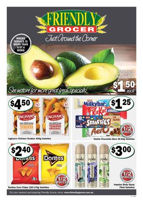 Groceries offers in Airlie Beach QLD | Just Around The Corner in Friendly Grocer | 17/04/2024 - 23/04/2024