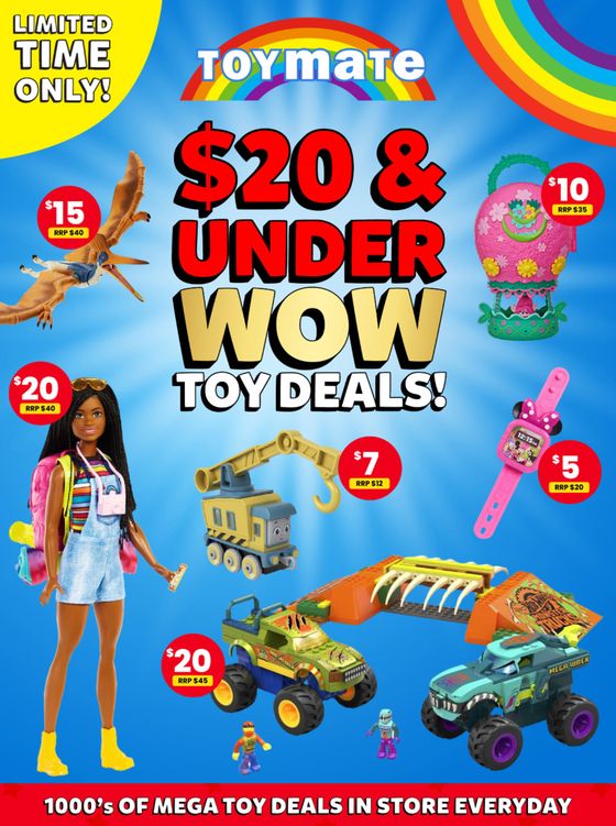 Toymate catalogue in Blacktown NSW | $20 & Under Wow Toy Deals! | 17/04/2024 - 14/05/2024