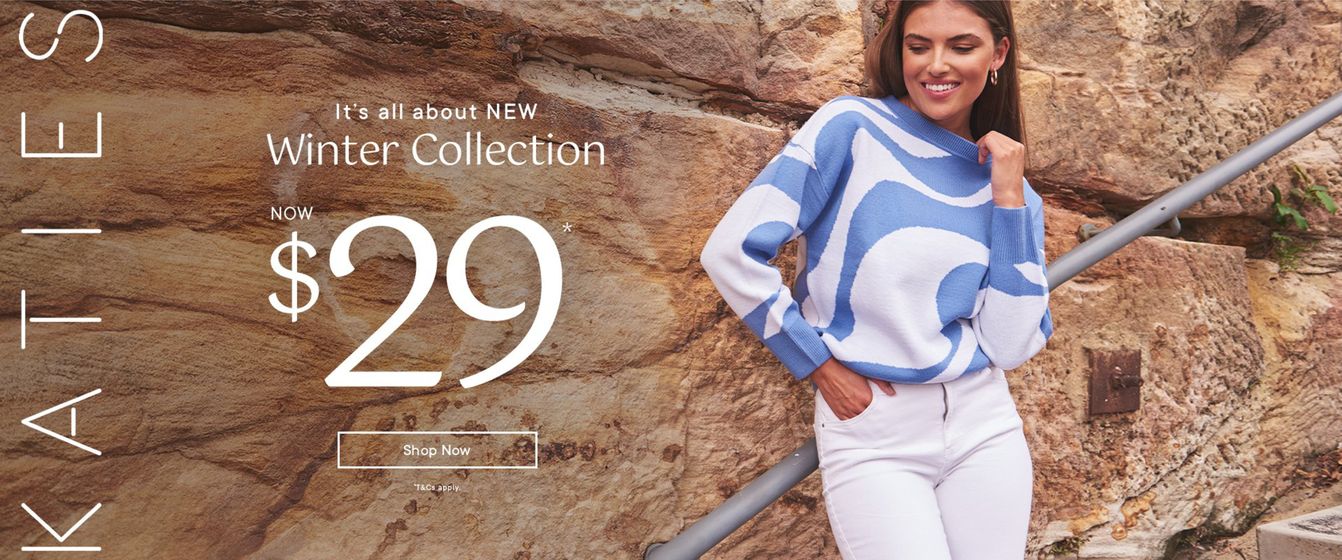 Katies catalogue in Redcliffe City QLD | New Winter Collection | 17/04/2024 - 17/05/2024