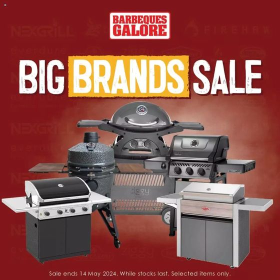 Barbeques Galore catalogue in Glen Eira VIC | Big Brand Sale | 17/04/2024 - 14/05/2024