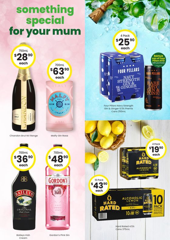 The Bottle-O catalogue in Hervey Bay QLD | Good Value Booze, For A Good Value Mother’s Day QLD Warehouse 22/04 | 22/04/2024 - 05/05/2024