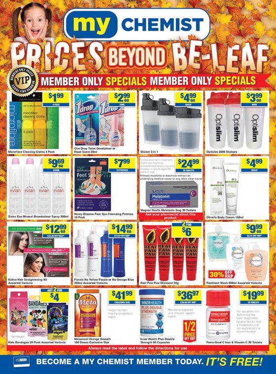 My Chemist catalogue | Prices Beyond Be-Leaf | 18/04/2024 - 24/04/2024