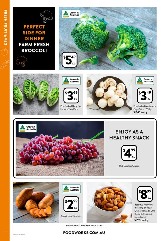 Foodworks catalogue in Wallerawang NSW | Picks Of The Week | 24/04/2024 - 30/04/2024
