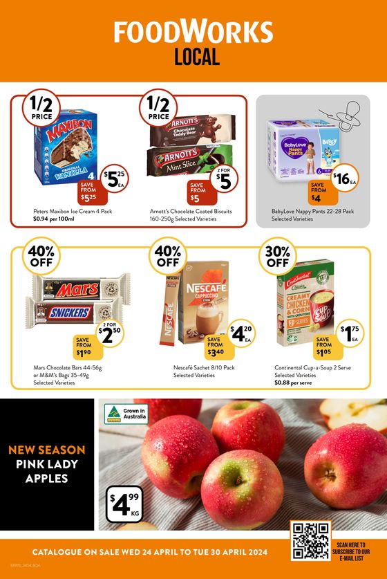 Foodworks catalogue in Mount Isa QLD | Picks Of The Week | 24/04/2024 - 30/04/2024