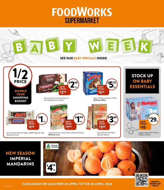 Foodworks catalogue in Inverloch VIC | Picks Of The Week | 24/04/2024 - 30/04/2024
