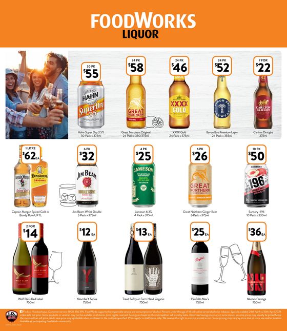 Foodworks catalogue in Ballarat VIC | Picks Of The Week | 24/04/2024 - 30/04/2024