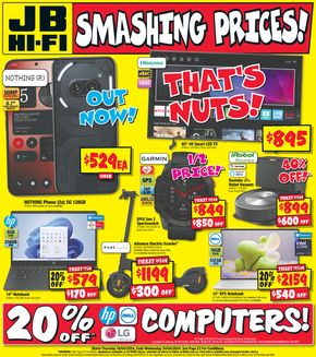 Electronics & Office offers in Shepparton VIC | Smashing Prices! in JB Hi Fi | 18/04/2024 - 24/04/2024