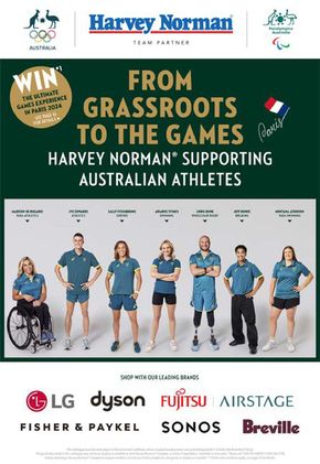 Harvey Norman catalogue in Salamander Bay NSW | Electrical - From Grassroots To The Games | 18/04/2024 - 30/04/2024