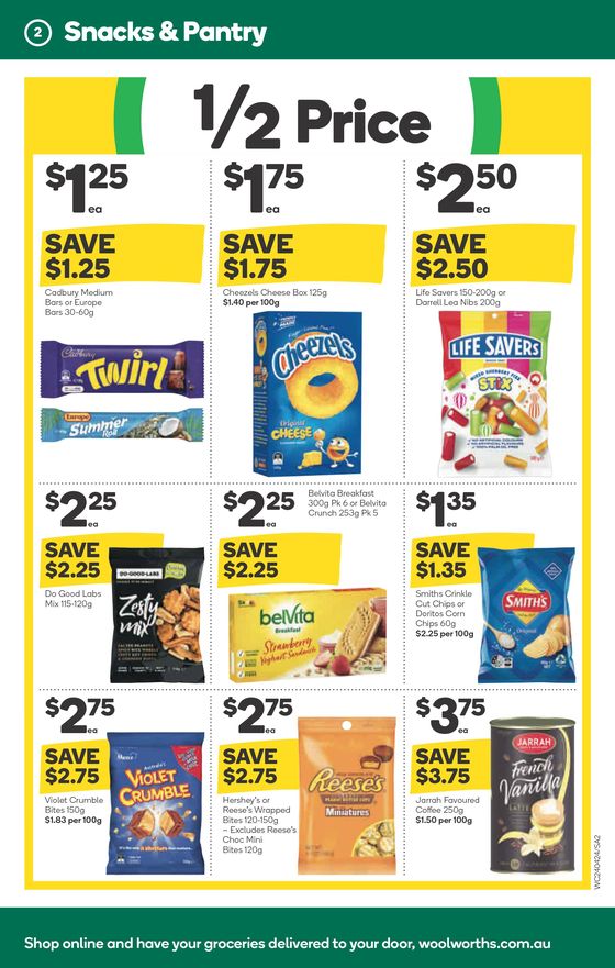 Woolworths catalogue in Whyalla SA | Weekly Specials - 24/04 | 24/04/2024 - 30/04/2024