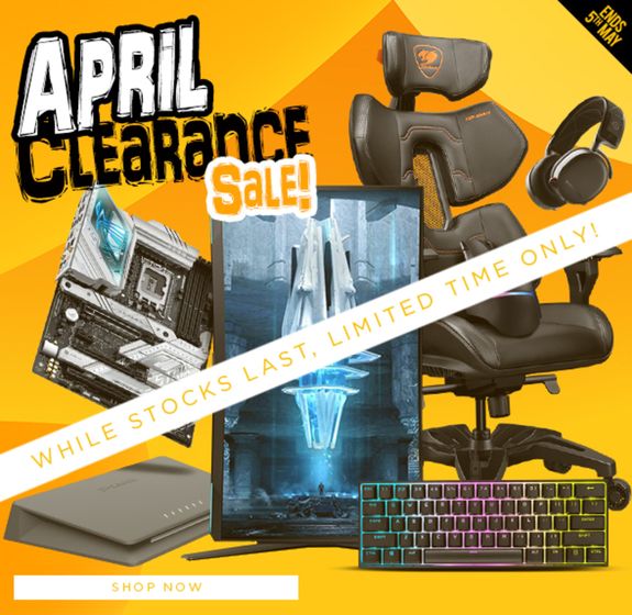 Scorptec catalogue | April Clearance | 22/04/2024 - 05/05/2024