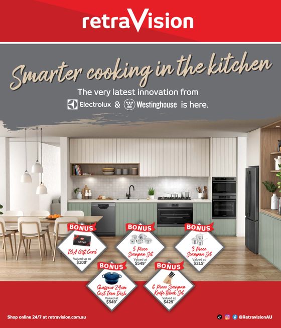 Retravision catalogue in Margaret River WA | Smarter Cooking In The Kitchen | 22/04/2024 - 30/04/2024
