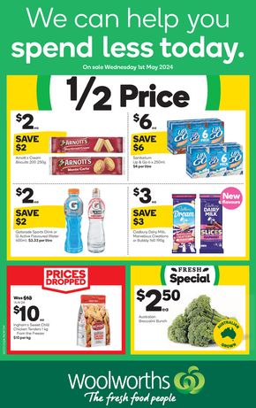 Groceries offers in Cudgen NSW | Weekly Specials - 01/05 in Woolworths | 01/05/2024 - 07/05/2024