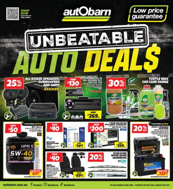 Autobarn catalogue in Warragul VIC | Unbeatable Auto Deals | 22/04/2024 - 09/05/2024