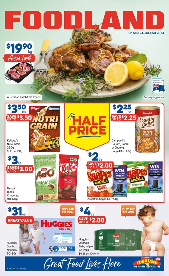 Foodland catalogue in Goolwa SA | Weekly Specials | 24/04/2024 - 30/04/2024