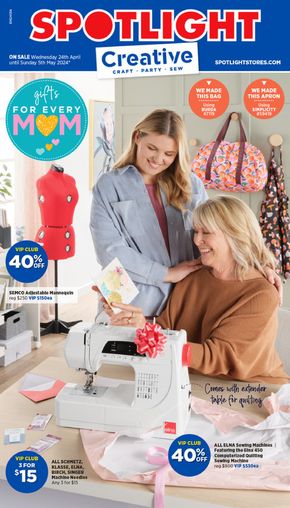 Department Stores offers in Strathalbyn SA | VIP Creative in Spotlight | 24/04/2024 - 05/05/2024