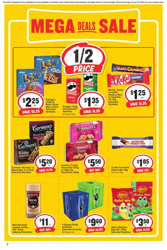 IGA catalogue in Townsville QLD | IGA - 1/2 Price - 24/04 | 24/04/2024 - 30/04/2024