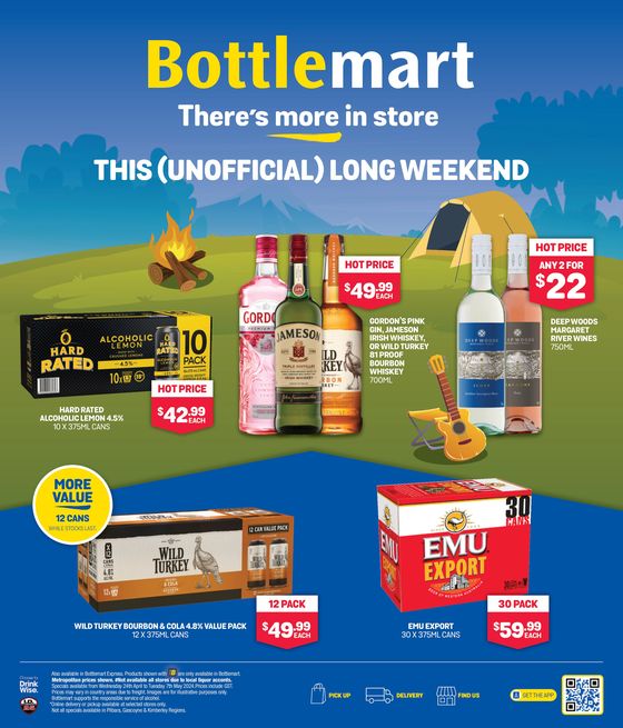 Bottlemart catalogue in Baldivis WA | This (Unofficial) Long Weekend | 24/04/2024 - 07/05/2024