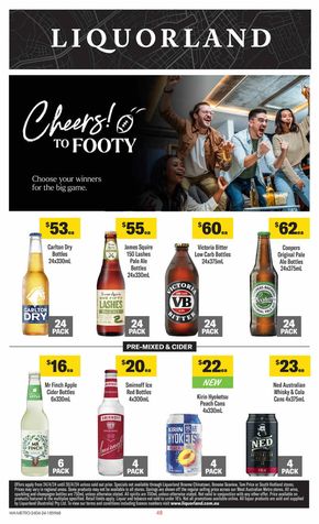 Liquor offers in Margaret River WA | Weekly Specials in Liquorland | 24/04/2024 - 30/04/2024