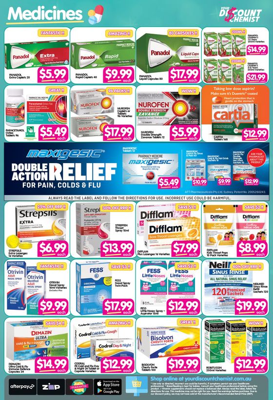 Your Discount Chemist catalogue in Port Macquarie NSW | Sale On Now | 24/04/2024 - 07/05/2024