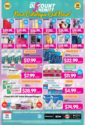 Health & Beauty offers in Kurri Kurri NSW | Sale On Now in Your Discount Chemist | 24/04/2024 - 07/05/2024
