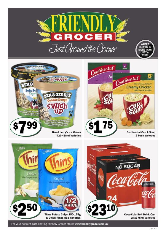 Friendly Grocer catalogue in Sydney NSW | Just Around The Corner | 24/04/2024 - 30/04/2024
