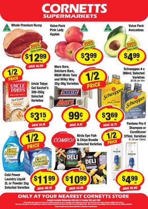 Groceries offers in Gordonvale QLD | Weekly Specials in CORNETTS | 24/04/2024 - 30/04/2024