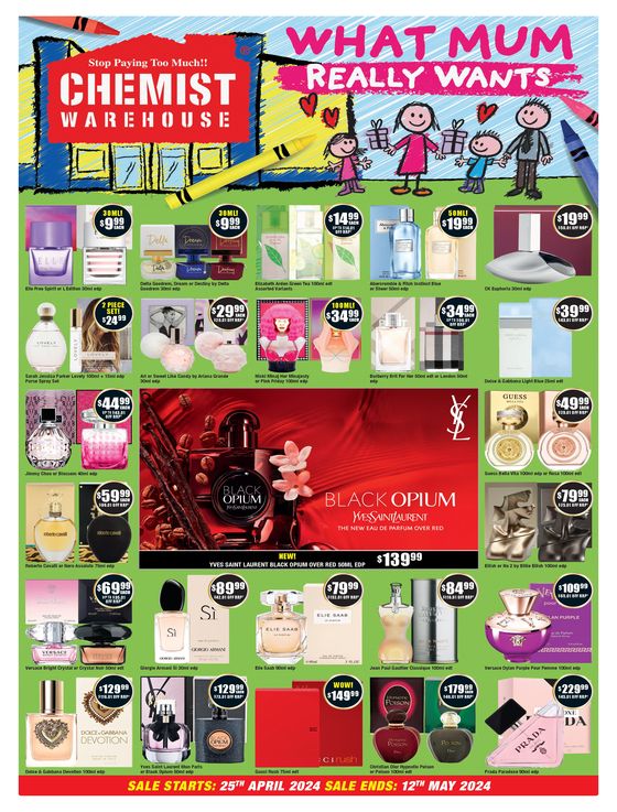 Chemist Warehouse catalogue in Green Point NSW | What Mum Really Wants | 25/04/2024 - 12/05/2024