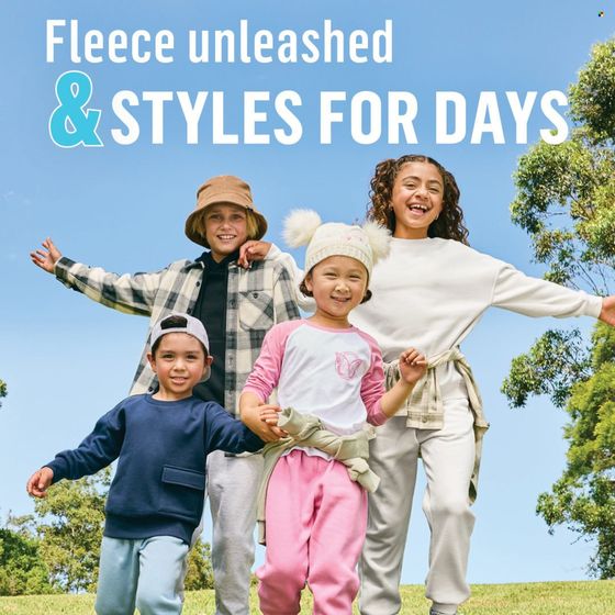 Best & Less catalogue in Campbelltown NSW | Fleece Unleashed & Styles For Days | 25/04/2024 - 09/05/2024