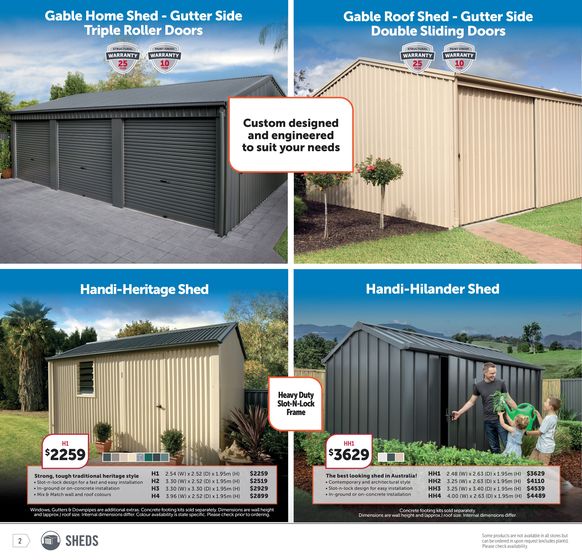 Stratco catalogue in Port Lincoln SA | Create Your Autumn Dream Shed | 26/04/2024 - 25/05/2024