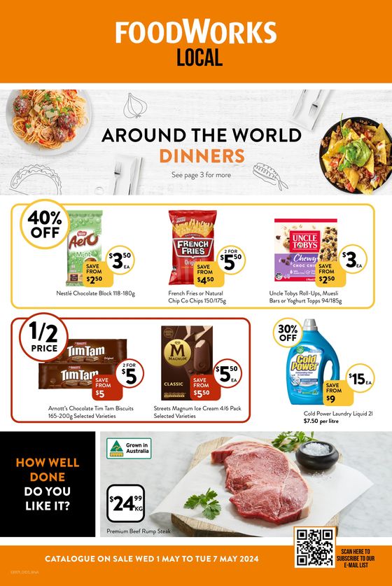 Foodworks catalogue in Gosford NSW | Picks Of The Week | 01/05/2024 - 07/05/2024