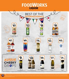 Liquor offers in Adelong NSW | Picks Of The Week in Foodworks | 01/05/2024 - 07/05/2024