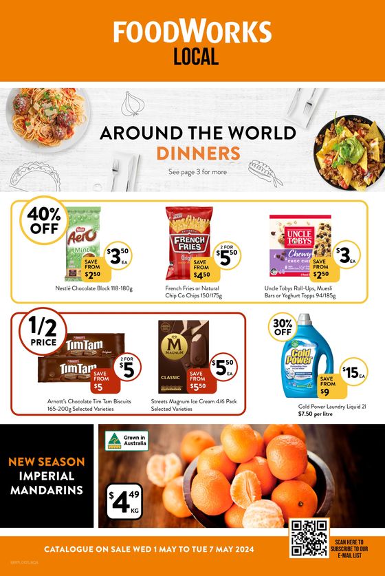 Foodworks catalogue in Texas QLD | Picks Of The Week | 01/05/2024 - 07/05/2024