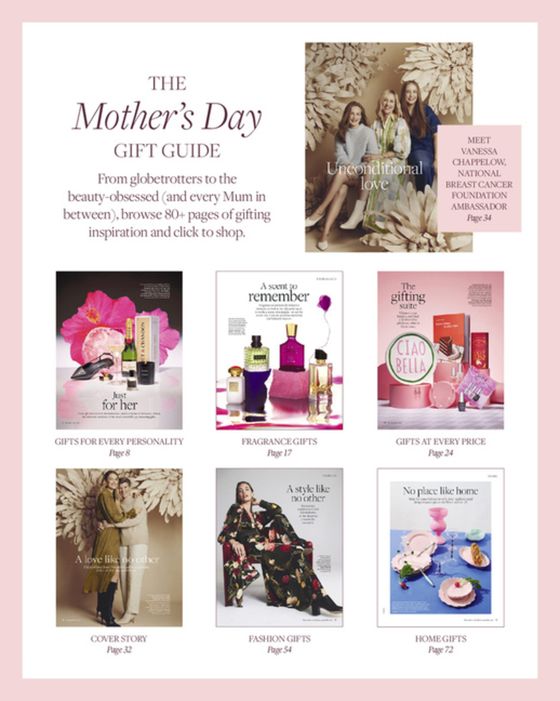 David Jones catalogue | The Mother's Day Gift Guide | 26/04/2024 - 05/05/2024