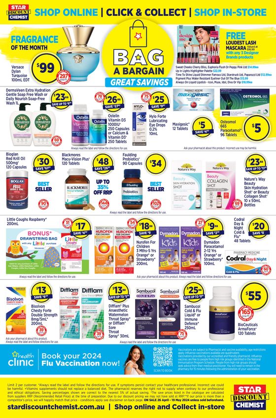 Star Discount Chemist catalogue in Emu Park QLD | Great Savings | 26/04/2024 - 19/05/2024