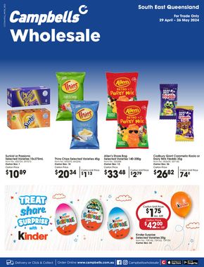 Campbells catalogue in Townsville QLD | Wholesale | 29/04/2024 - 26/05/2024