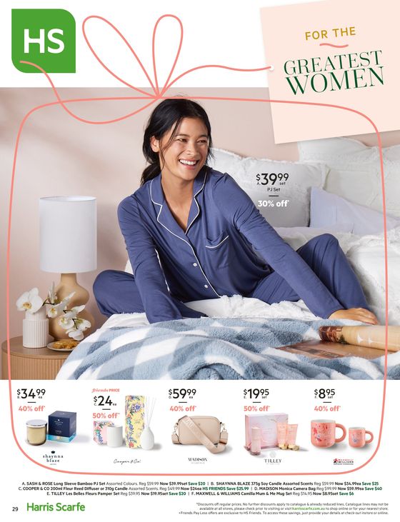 Harris Scarfe catalogue in Tweed Heads NSW | For The Greatest Women | 29/04/2024 - 12/05/2024