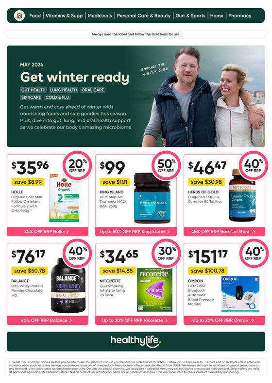 Super Pharmacy catalogue in Adelaide SA | May Catalogue | 29/04/2024 - 02/06/2024