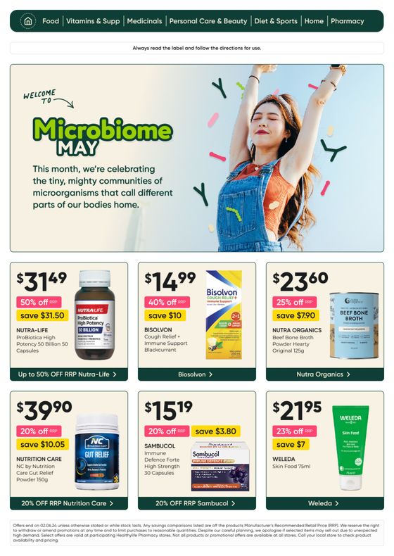 Super Pharmacy catalogue in Moreland VIC | May Catalogue | 29/04/2024 - 02/06/2024