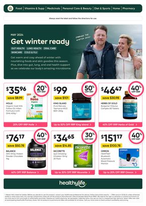 Health & Beauty offers in Galston NSW | May Catalogue in Super Pharmacy | 29/04/2024 - 02/06/2024
