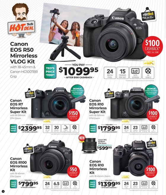 Ted's Cameras catalogue in Brisbane QLD | May 2024 Catalogue | 29/04/2024 - 02/06/2024