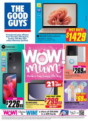 The Good Guys catalogue in Bayside QLD | Wow! Mum | 29/04/2024 - 01/05/2024