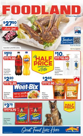 Groceries offers in Robe SA | Weekly Specials in Foodland | 01/05/2024 - 07/05/2024