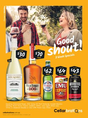 Groceries offers in Northampton WA | Good Shout! 06/05 in Cellarbrations | 06/05/2024 - 19/05/2024