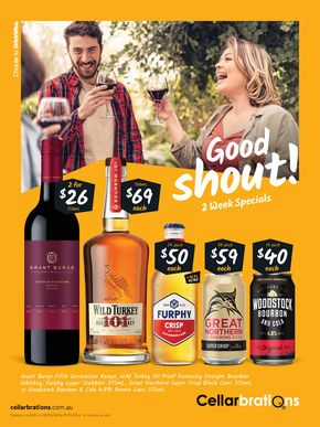 Liquor offers in Bunyip VIC | Good Shout! 06/05 in Cellarbrations | 06/05/2024 - 19/05/2024
