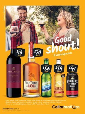 Liquor offers in Yungaburra QLD | Good Shout! 06/05 in Cellarbrations | 06/05/2024 - 19/05/2024