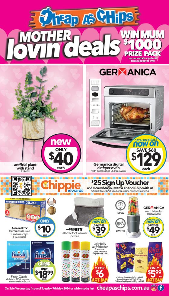 Cheap As Chips catalogue in Port Lincoln SA | Mother Lovin Deals | 01/05/2024 - 07/05/2024
