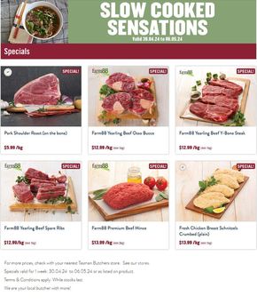 Groceries offers in Bunyip VIC | Slow Cooked Sensations in Tasman Butchers | 30/04/2024 - 06/05/2024